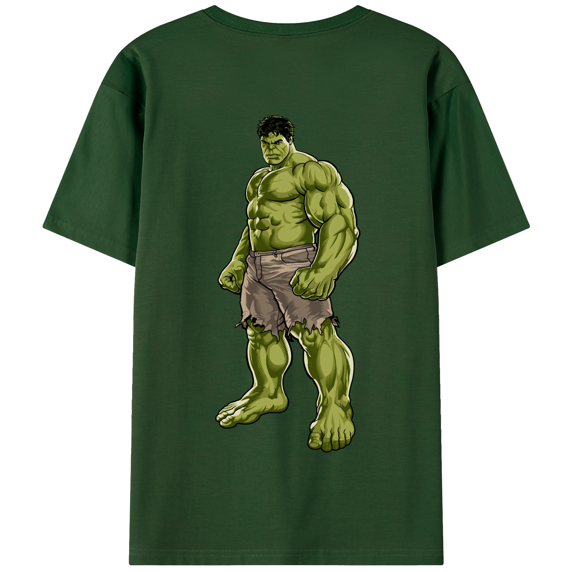 （画像用） アベンジャーズ The Avengers 綿100％半袖Tシャツ（背面プリント）